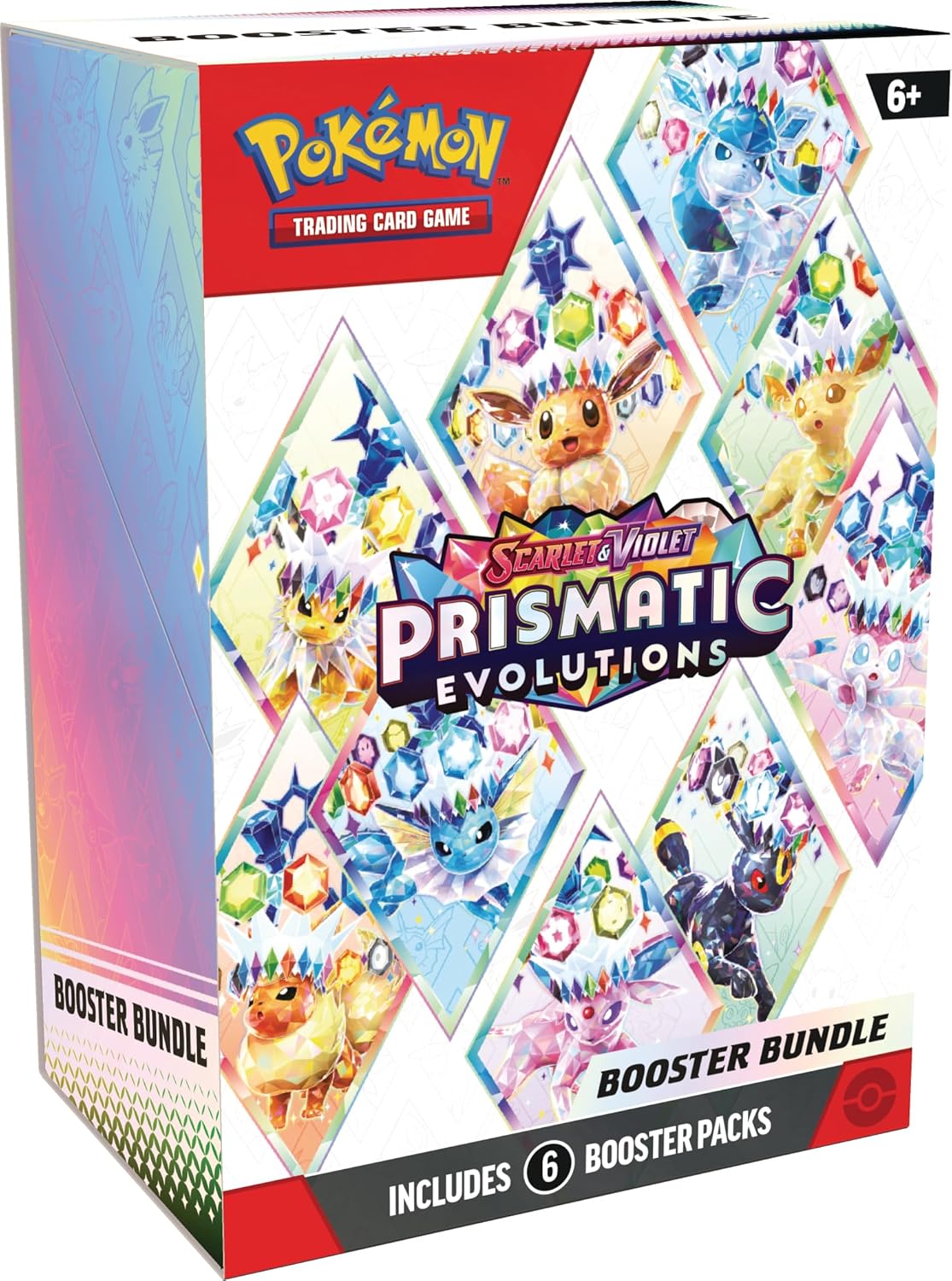 Scarlet & Violet—Prismatic Evolutions Booster Bundle (6 Booster Packs)