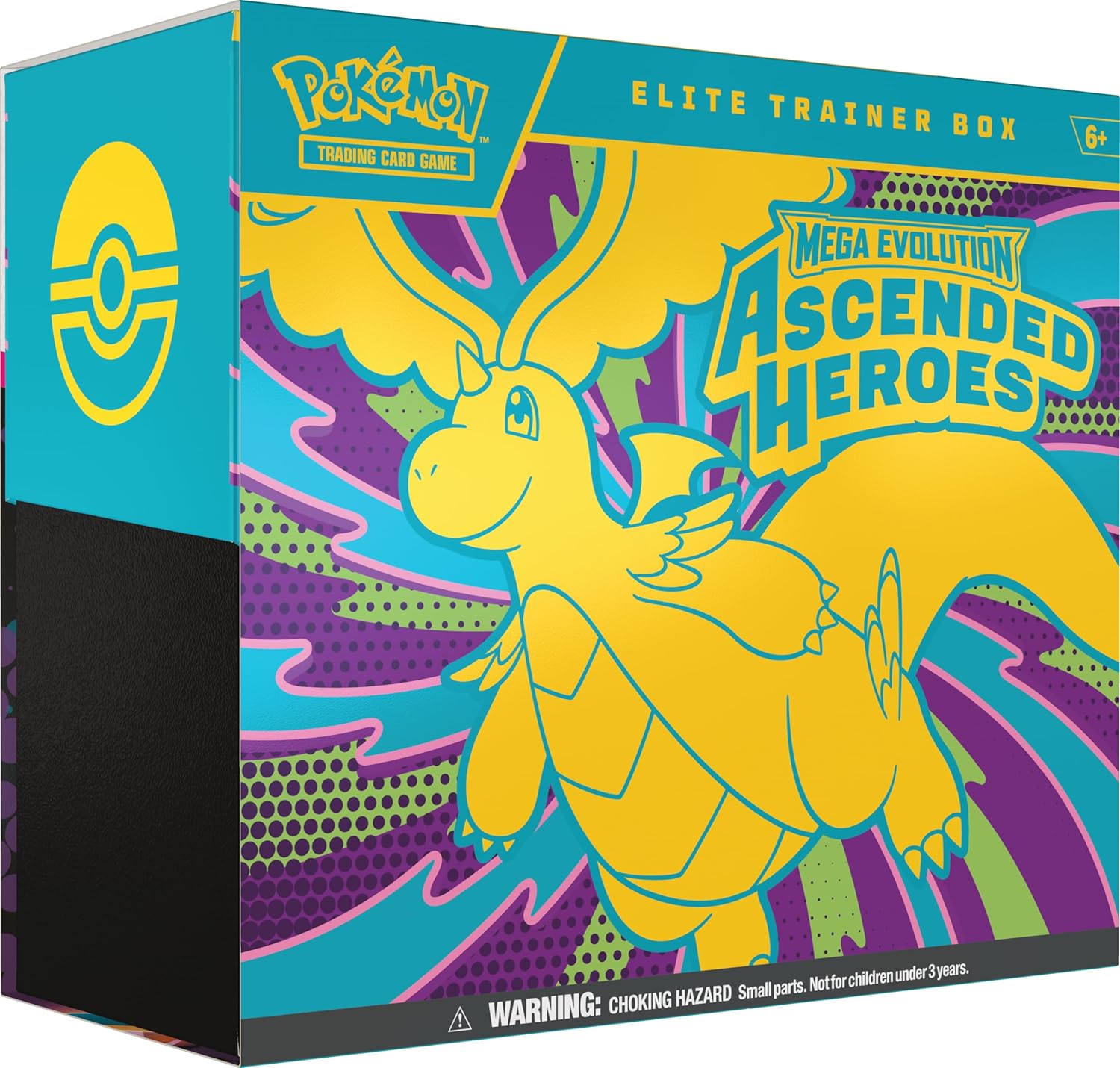 Mega Evolution—Ascended Heroes Elite Trainer Box (1 Full-Art Promo Card, 9 Booster Packs & Premium Accessories)